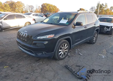 2015 Jeep Cherokee Limited из США, поврежденный, VIN 1C4PJLDB3FW566748